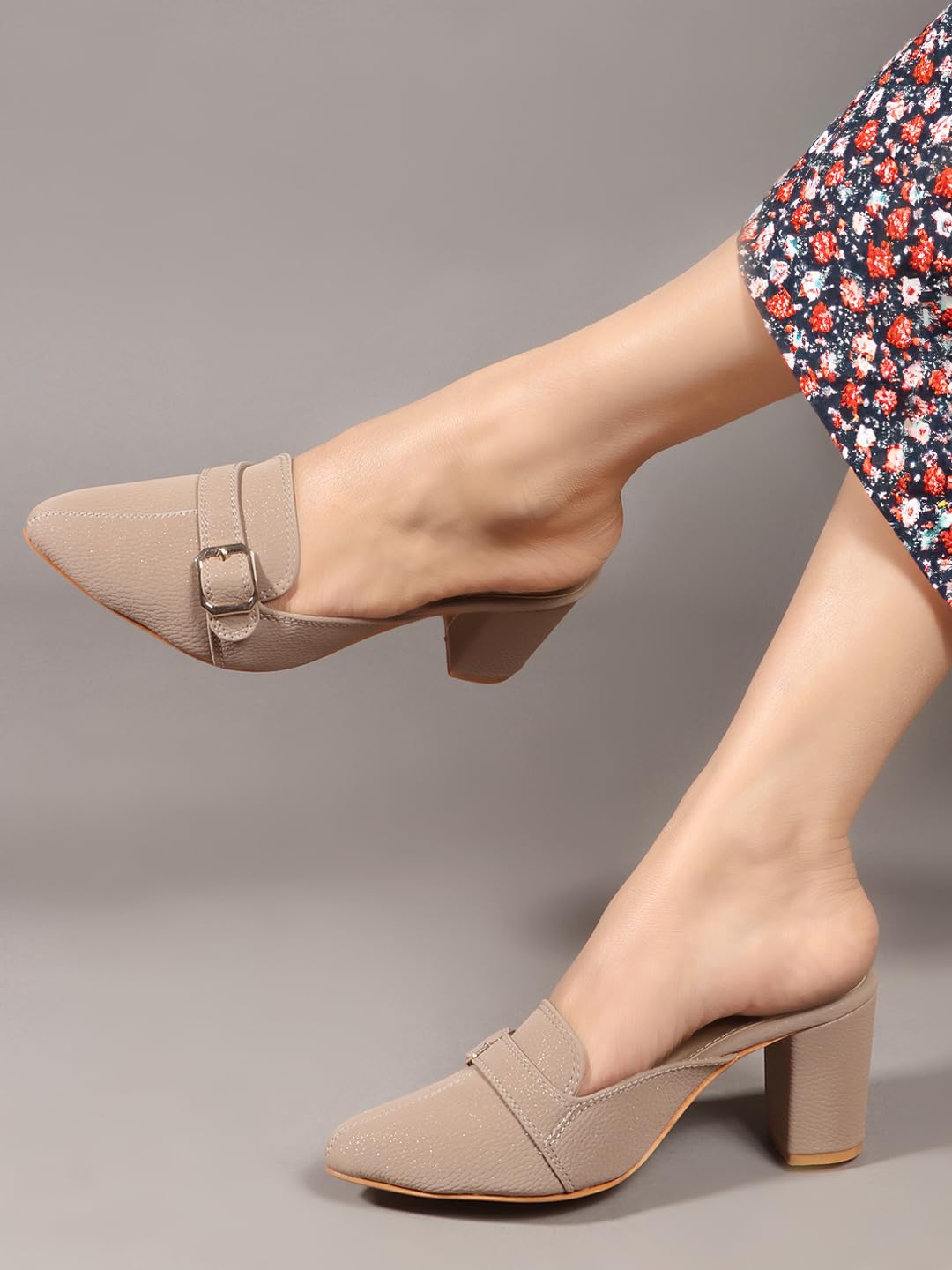 Cressavia Elegant & Comfy Block Heel Sandals for Women & Girls – Stylish Dailywear with Classy Look & Support