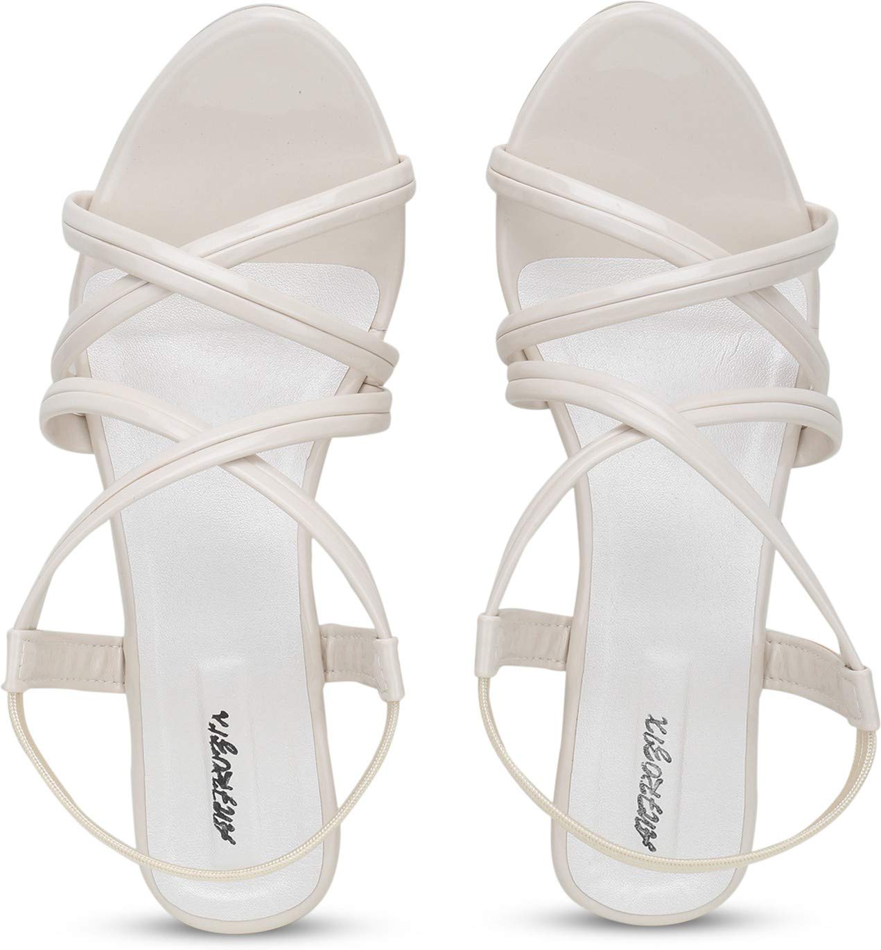 MirellaKnot trendy casual heel sandals for women and girls – stylish, comfortable, and perfect for everyday wear