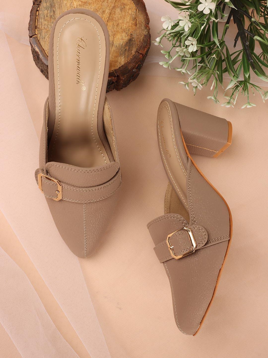 Cressavia Elegant & Comfy Block Heel Sandals for Women & Girls – Stylish Dailywear with Classy Look & Support