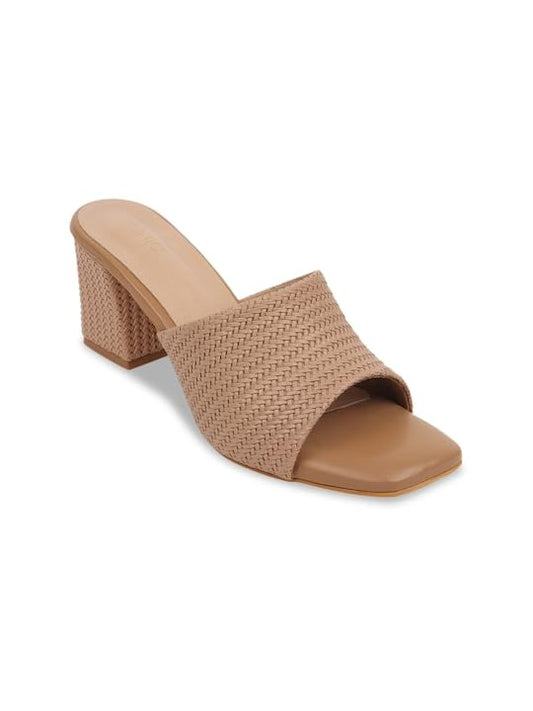 Insolia Women's Comfy Block Heel Round-Toe Slip-On Shoes for Office, Daily & Casual Wear