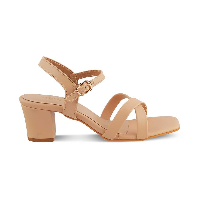 Trenzora Women's Elegant Dress Block Heel Sandals – Stylish & Comfortable Footwear for All-Day Wear