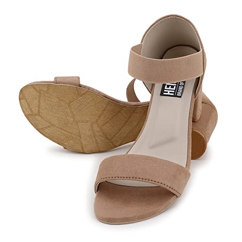 Hestiva Women's Stylish Heeled Sandals | Trendy Footwear for Girls & Ladies | Party Wear Heels