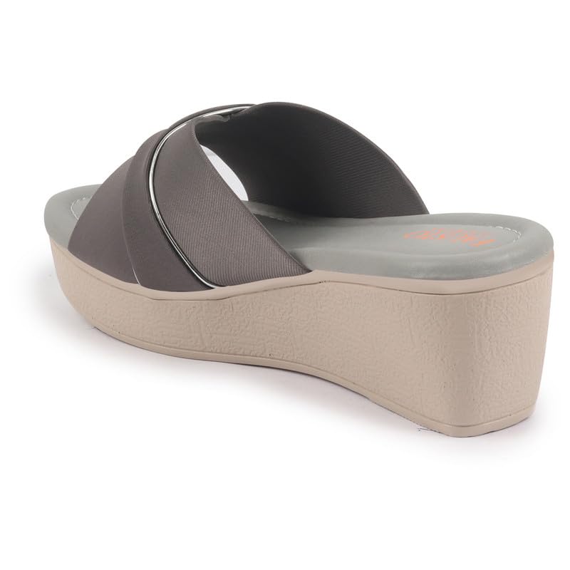 FAYNTO Stylish Wedge Heel Sandals for Women – Elegant, Comfortable Footwear for Casual & Party Wear