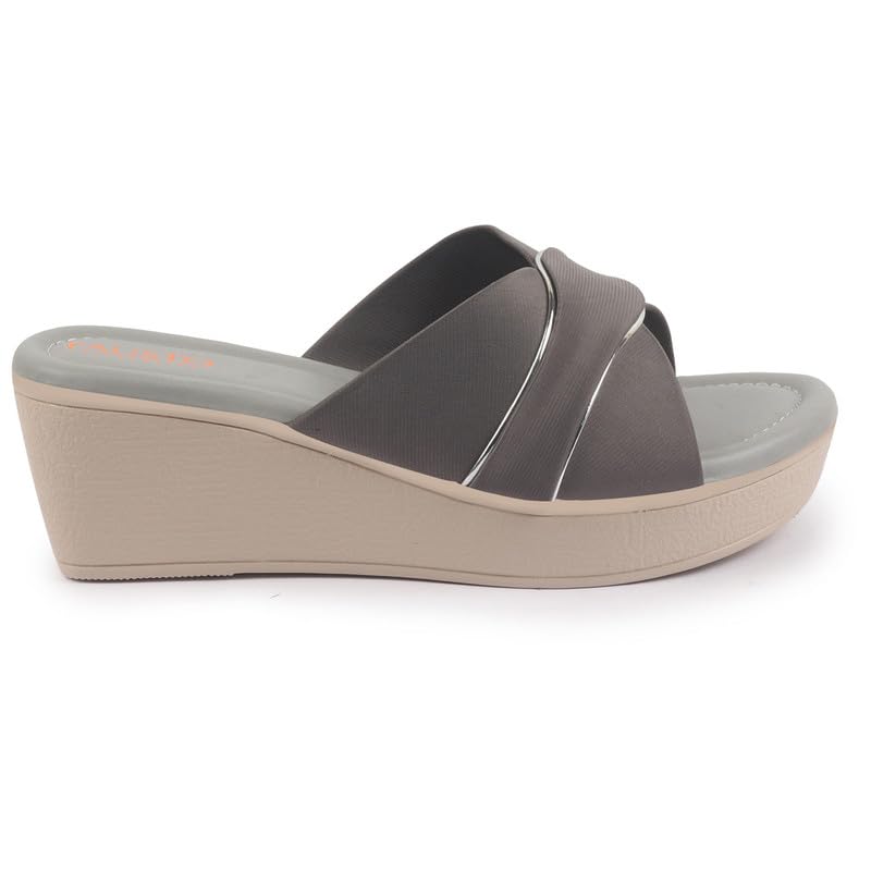 FAYNTO Stylish Wedge Heel Sandals for Women – Elegant, Comfortable Footwear for Casual & Party Wear