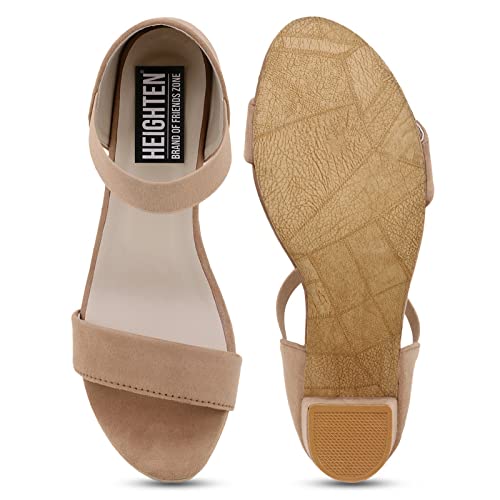 Hestiva Women's Stylish Heeled Sandals | Trendy Footwear for Girls & Ladies | Party Wear Heels