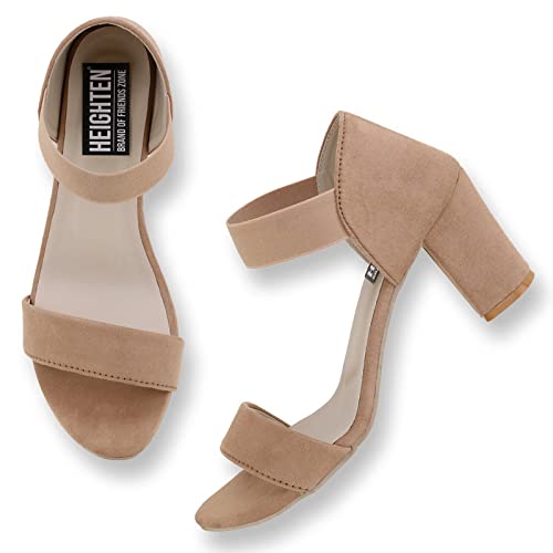 Hestiva Women's Stylish Heeled Sandals | Trendy Footwear for Girls & Ladies | Party Wear Heels
