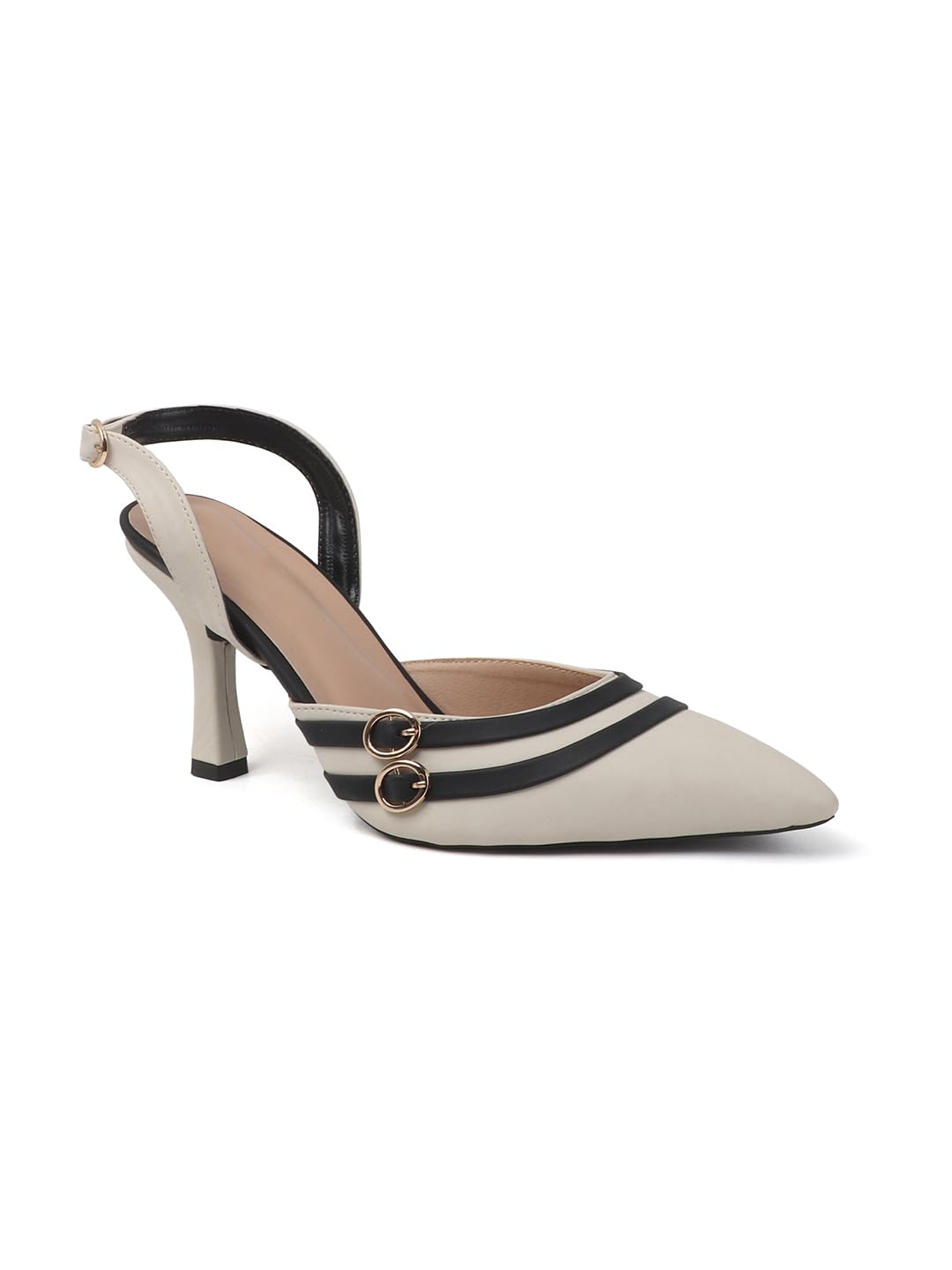 Sorrento Super Soft Solid Pointed Toe Stilettos Heel Sandals for Women & Girls – Stylish & Comfortable Party Wear