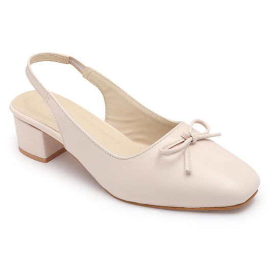 Clevora Women Sandals, Square Toe Block Heels, Comfy Mule Style for Long Walks & Casual Outfits