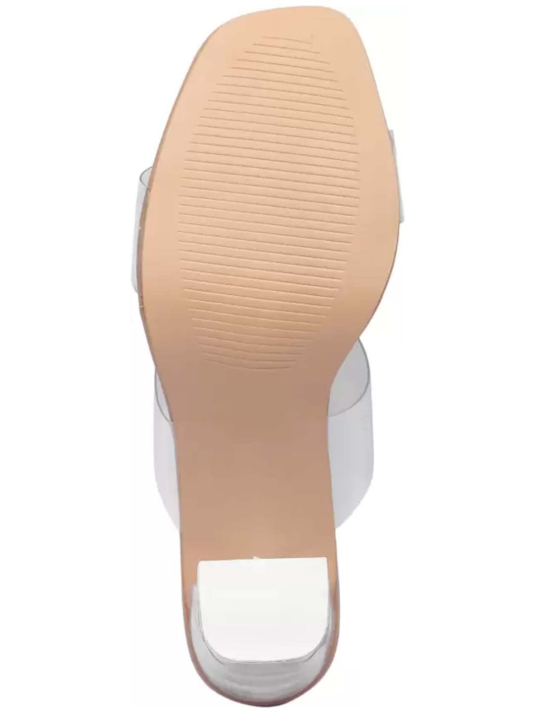 Stelliva Trendy Transparent Block Heels with Chic Detailing for Women and Girls – Comfortable & Stylish Footwear