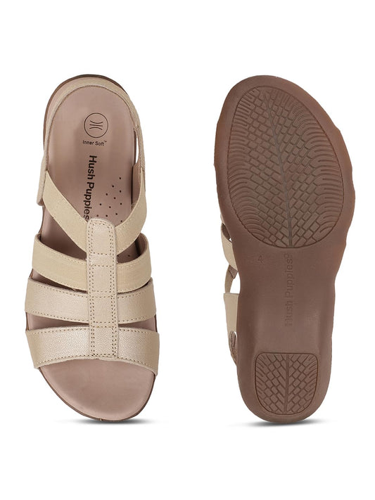 Honey Pebble Women's Crady Open-Toe Comfort Sandals with Soft Footbed and Casual Everyday Style