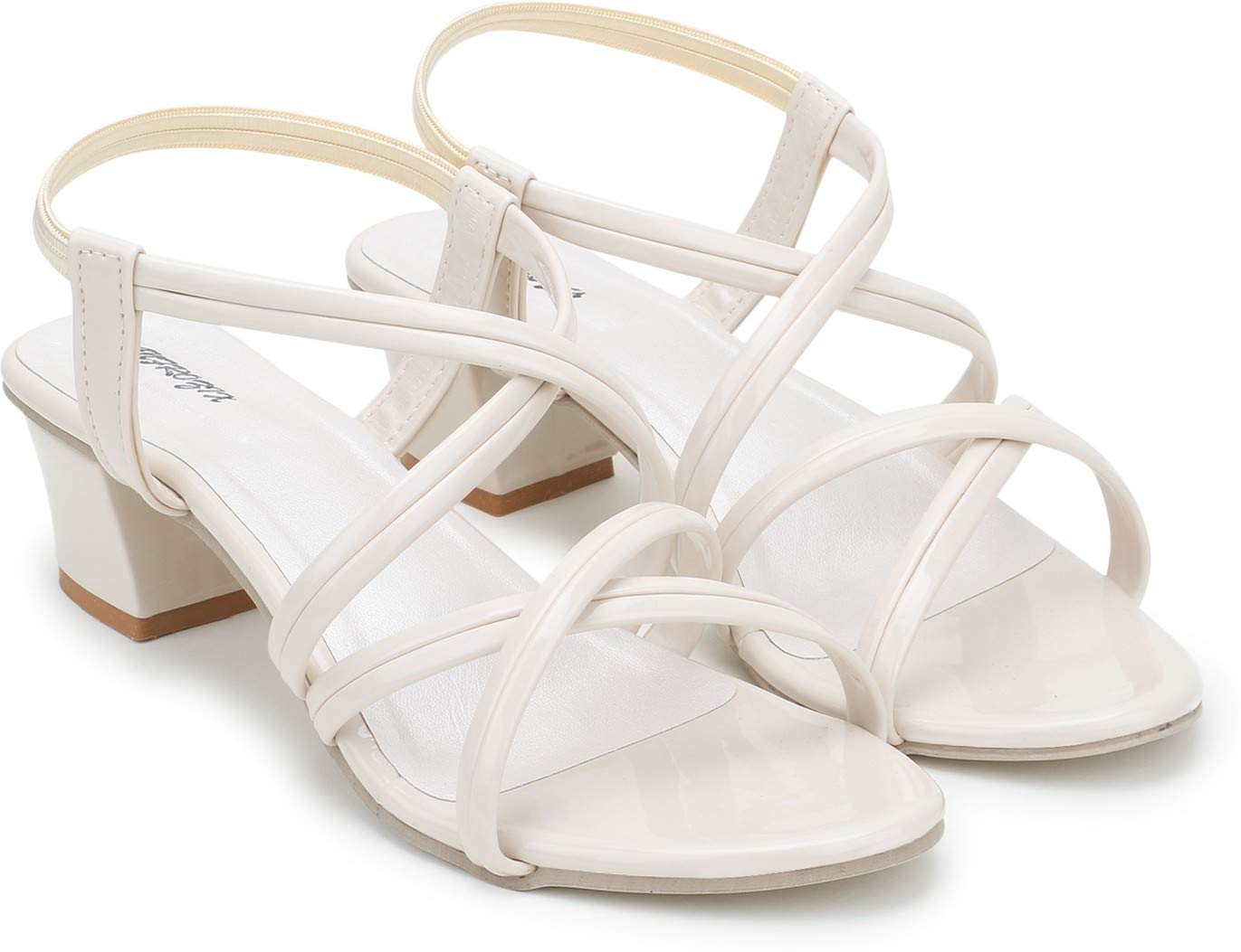 MirellaKnot trendy casual heel sandals for women and girls – stylish, comfortable, and perfect for everyday wear