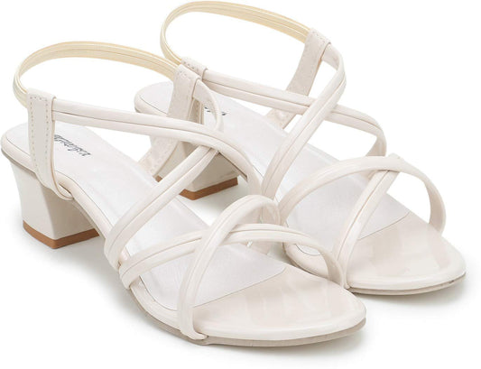 MirellaKnot trendy casual heel sandals for women and girls – stylish, comfortable, and perfect for everyday wear