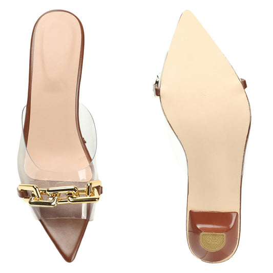Aurelia Vogue Women's Stylish Block Heel Sandals | Trendy Daily Wear Heels