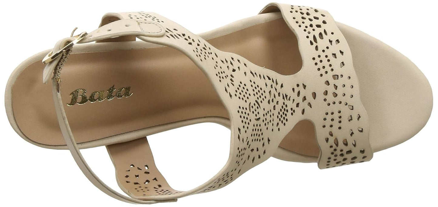 Belsia Women’s Elegant Block Heel Slip-On Flats