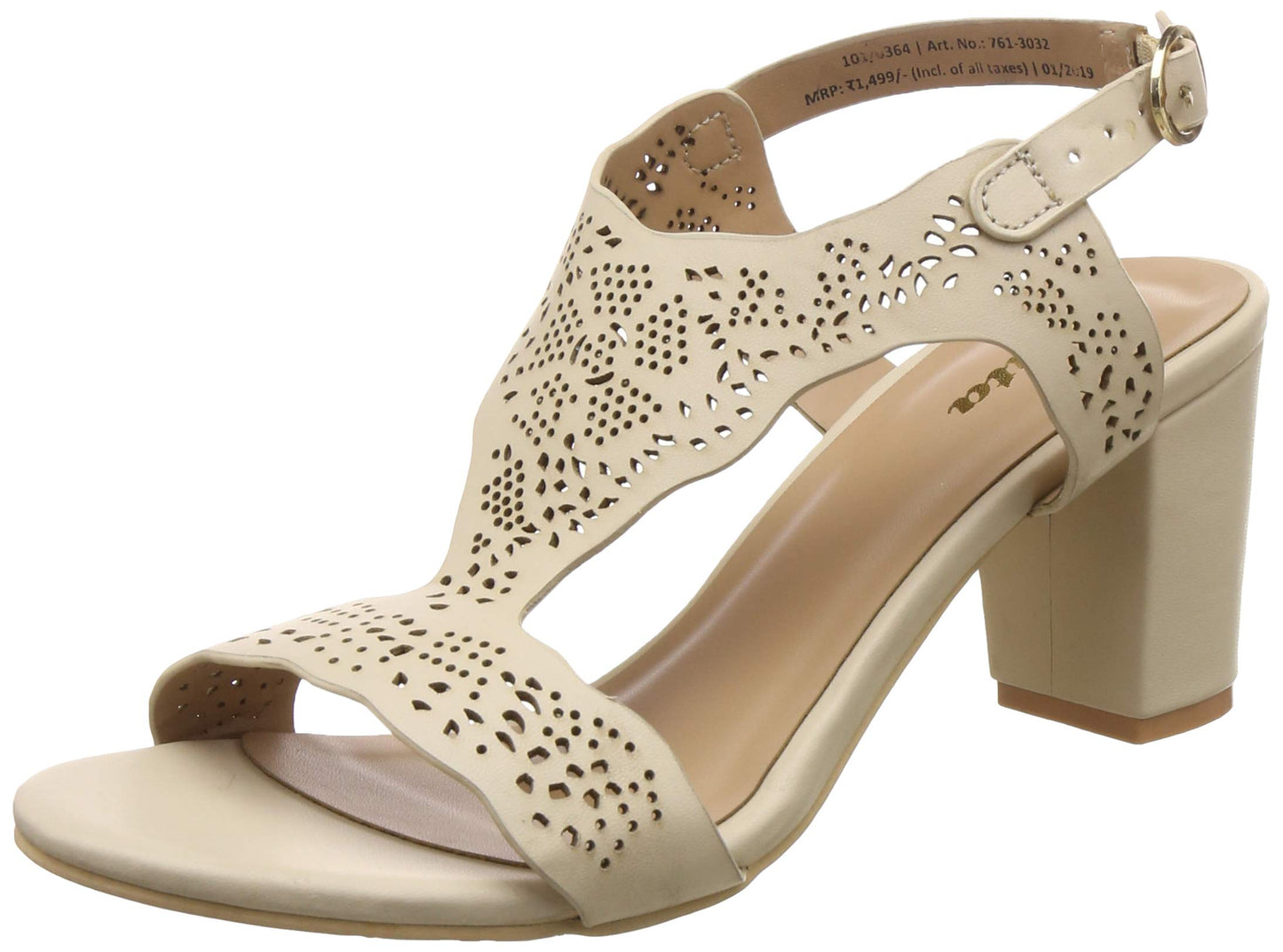 Belsia Women’s Elegant Block Heel Slip-On Flats
