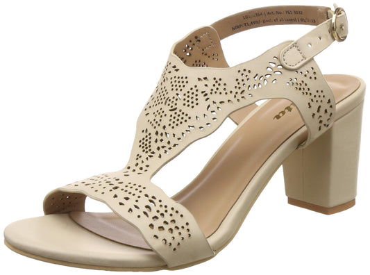 Belsia Women’s Elegant Block Heel Slip-On Flats